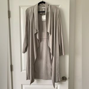 Jules & Leopold gray long jacket